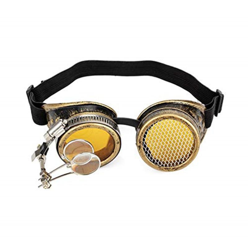 1 Pc Steampunk Goggles Costume Cosplay Accessories Vintage Rustic Goggles