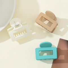 Matte Hair Claw Style Shark Claw Solid Hair Claw Hair Accessories For Women