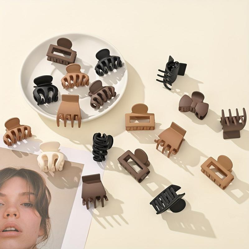 Matte Hair Claw Style Shark Claw Solid Hair Claw Hair Accessories For Women