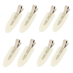8pcs No Bend Hair Clips for Hairstyling