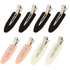 8pcs No Bend Hair Clips for Hairstyling
