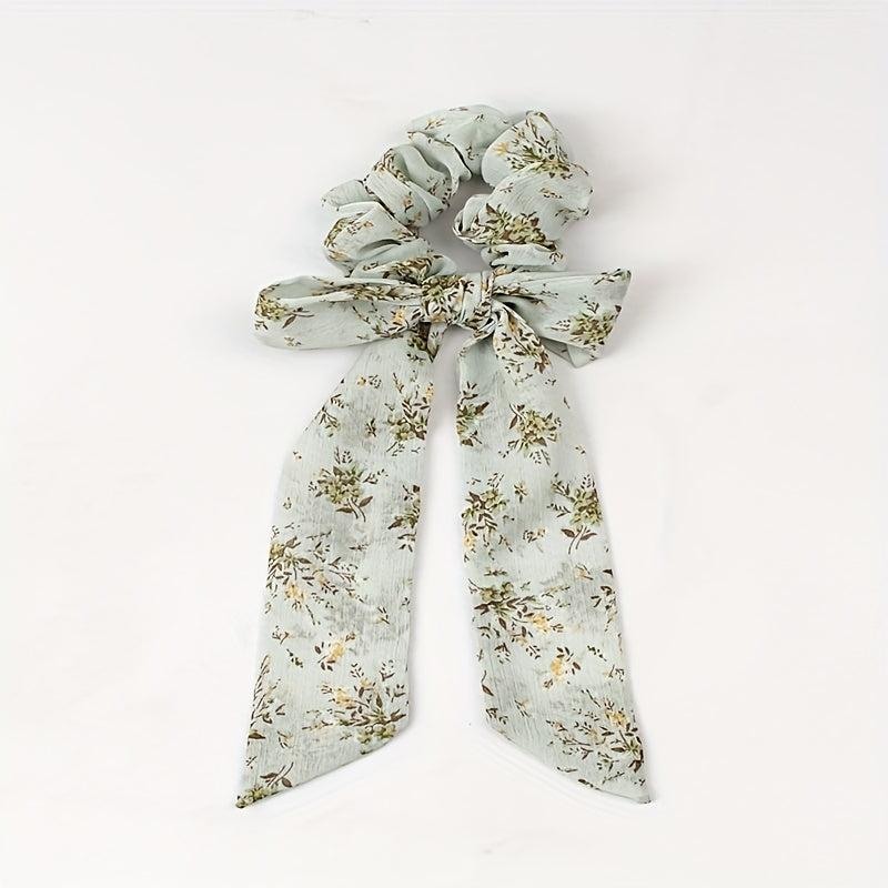 Pastoral Style Hair Tie Elastic Scrunchie Ponytail Holder
