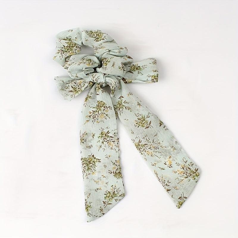 Pastoral Style Hair Tie Elastic Scrunchie Ponytail Holder