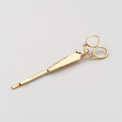 Scissors Shape Hair Clip Bobby Pin Metal Side Clip Hair Accessories for Women