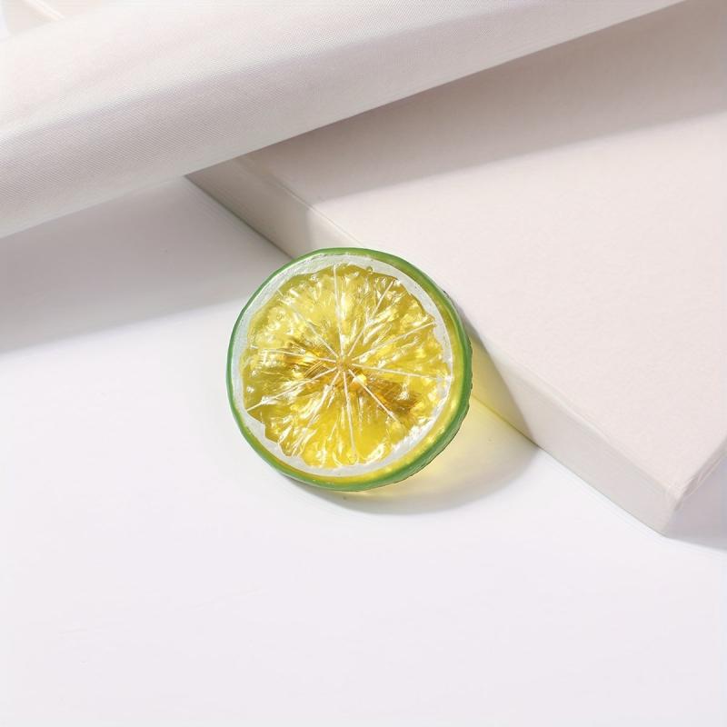 Funny Lemon Hair Clip Barrette Head Decoration for Girls Women