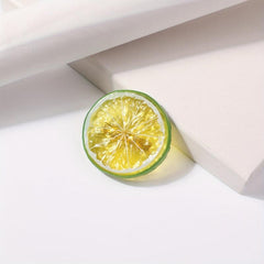 Funny Lemon Hair Clip Barrette Head Decoration for Girls Women