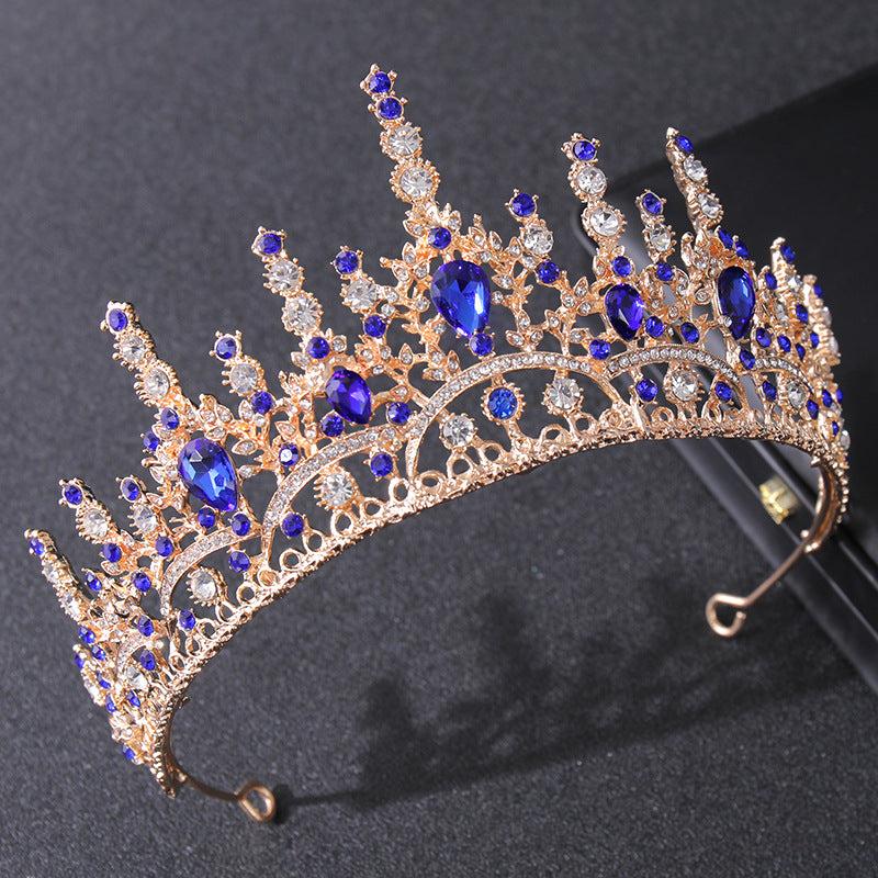 Vintage Rhinestone Wedding Crown Tiara Hairband