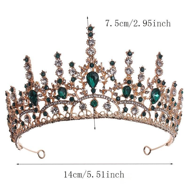 Vintage Rhinestone Wedding Crown Tiara Hairband
