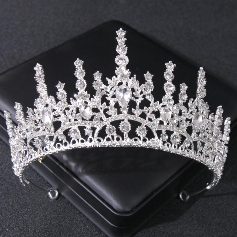 Vintage Rhinestone Wedding Crown Tiara Hairband