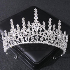 Vintage Rhinestone Wedding Crown Tiara Hairband