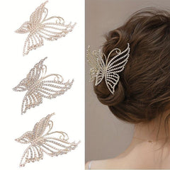 3pcs Pearl Butterfly Hair Clip for Women