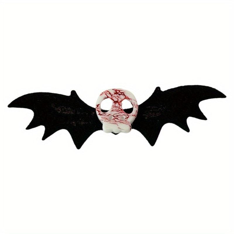 Halloween Hair Clip Bat Skull Duck Billed Clip Women Girls Party Cosplay Costume