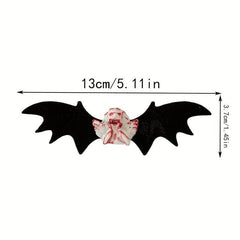 Halloween Hair Clip Bat Skull Duck Billed Clip Women Girls Party Cosplay Costume