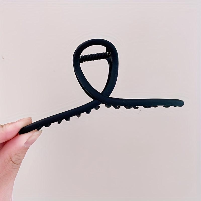 7pcs Metal Hair Claw Matte Shark Claw Hair Accessories