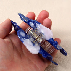 Acetate Bear Girl Shaped Hair Claw Clip Sweet Shark Claw For Women Girls