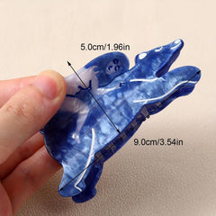 Acetate Bear Girl Shaped Hair Claw Clip Sweet Shark Claw For Women Girls