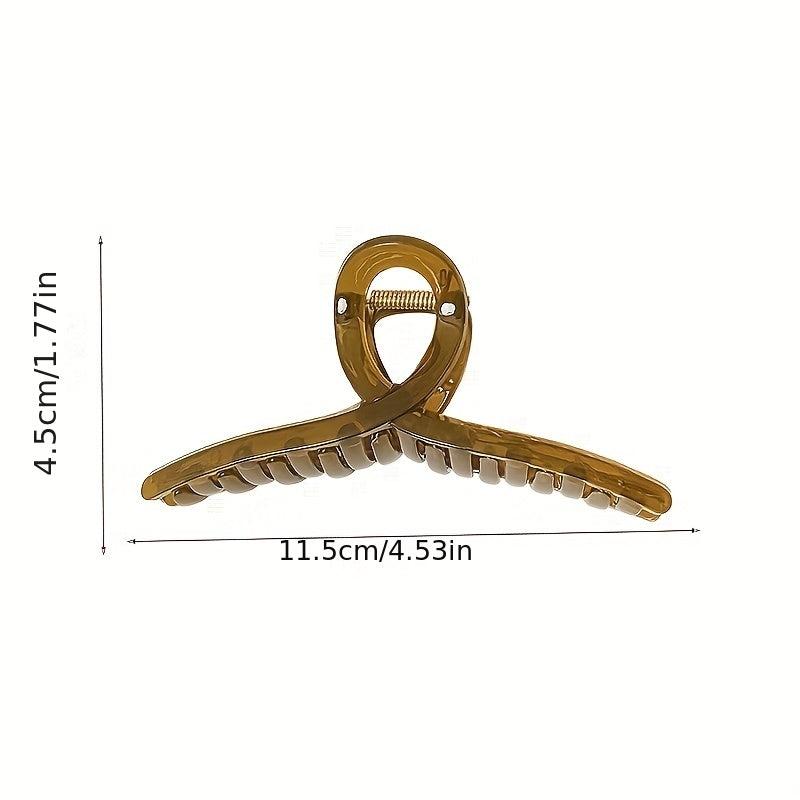 4pcs Jelly Hair Claw Style Jaw Claw for Women Girls
