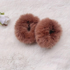 Plush Hair Tie Elastic Thick Velvet Hair Rope Ponytail Hair Accessories