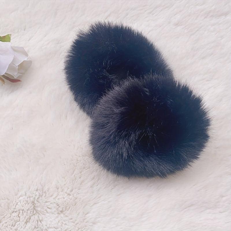 Plush Hair Tie Elastic Thick Velvet Hair Rope Ponytail Hair Accessories