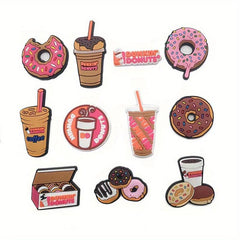 Simulation Food Shoe Charms For Clogs Sandals Unisex Shoe Decoration