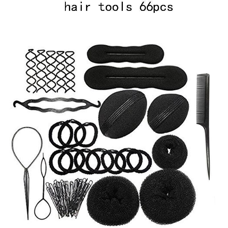 66pcs Hair Styling Accessories Set for Women