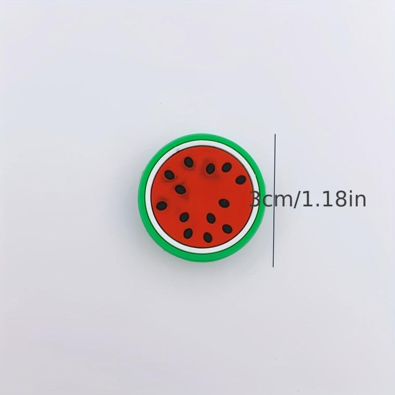 12pcs Fruit Shoe Charm Strawberry Clogs Decoration Set