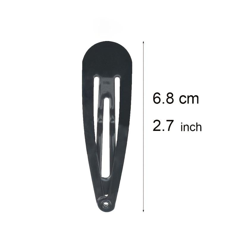 Hair Clips No Slip Metal Snap Clip Hair Accessories For Beach Daily