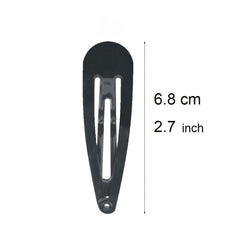 Hair Clips No Slip Metal Snap Clip Hair Accessories For Beach Daily