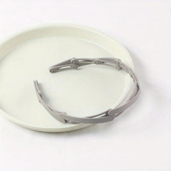 Foldable Headband Solid Hair Band Non-slip Hair Accessories