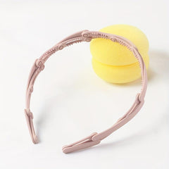 Foldable Headband Solid Hair Band Non-slip Hair Accessories