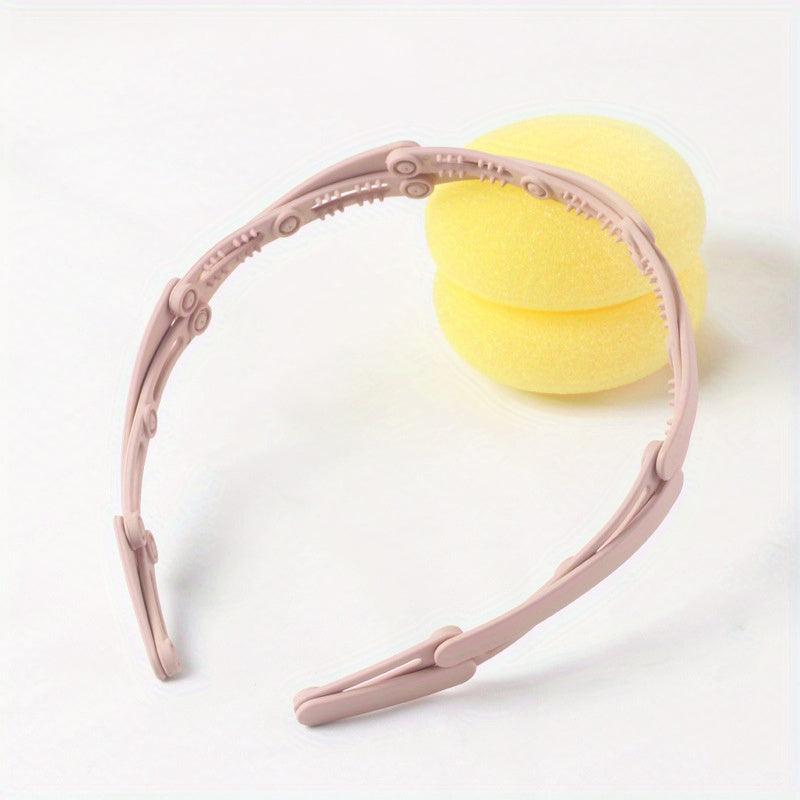 Foldable Headband Solid Hair Band Non-slip Hair Accessories