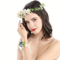 Pastoral Style Flower Headband Summer Hair Band Women's Hair Accessories