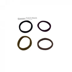 20pcs Elastic Hair Tie Ponytail Hair Rope Nylon Style Basic Accessories