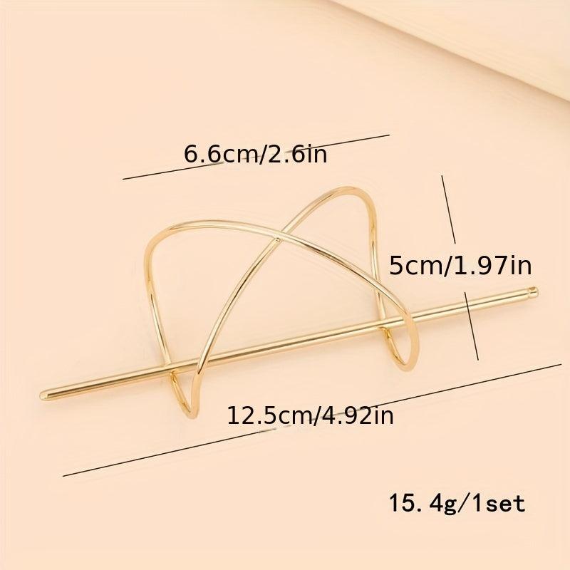 Metal Hairpin Ball Head Hair Accessories