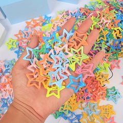 Star Shaped Hair Clips Set Snap Clips Hair Accessories