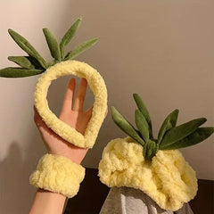Cartoon Pineapple Headband for Skincare - Cute Hair Accessories