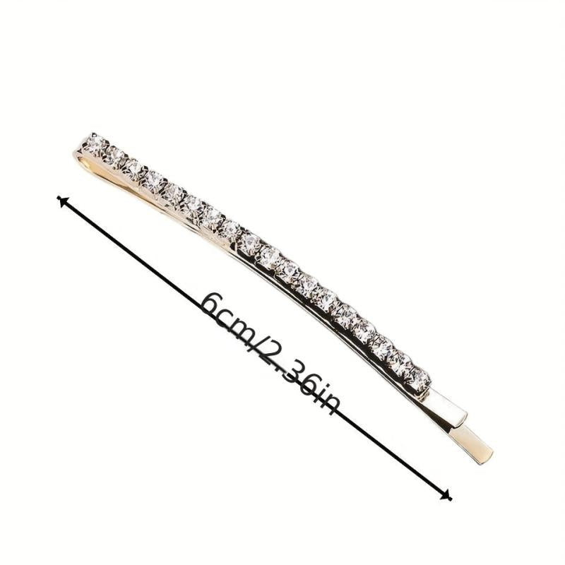 Rhinestone Hair Clip Bobby Pin Head Jewelry Hair Accessories
