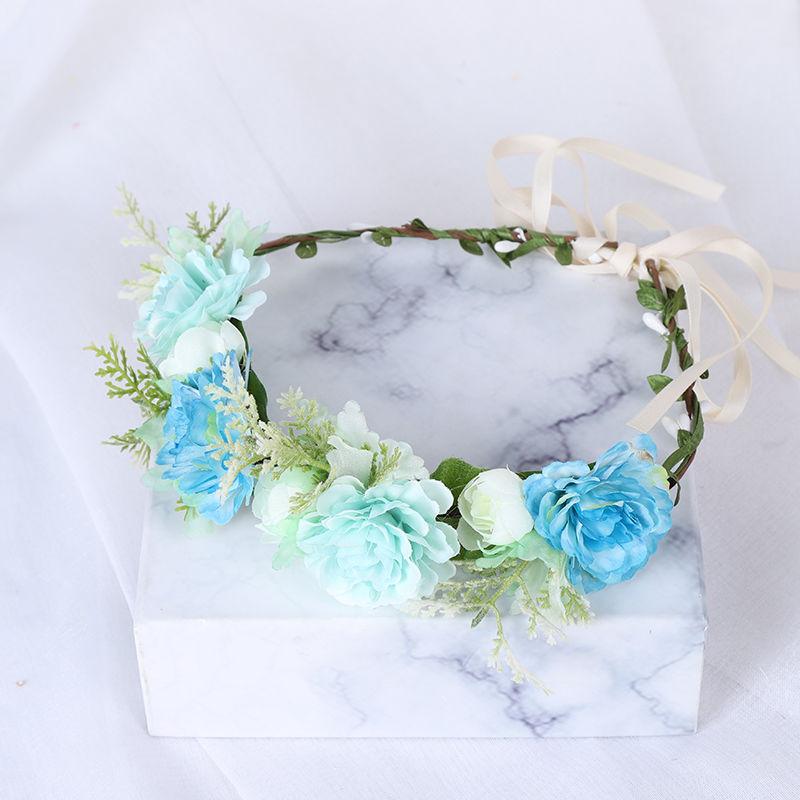 Simulation Flower Garland Bridal Headdress For Wedding