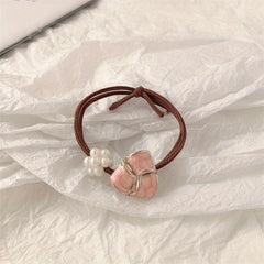 Geometry Hair Tie Lady Headdress Hair Accessories Gift