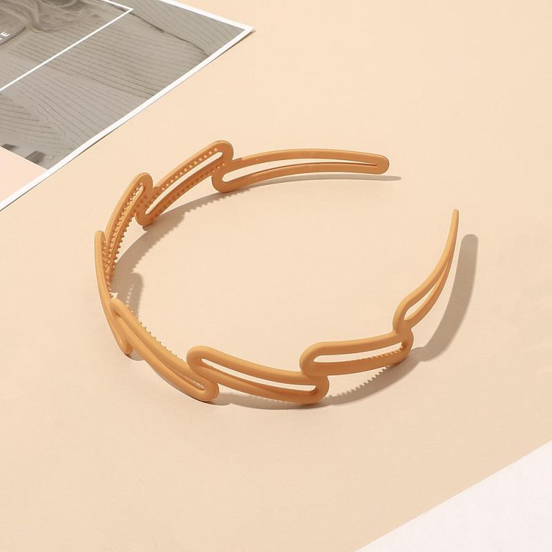 Frosted Oblique Square Headband Women's Hairband Hair Accessories