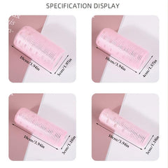 Self Grip Hair Rollers Set for DIY Bangs Medium Short Hair