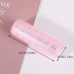 Self Grip Hair Rollers Set for DIY Bangs Medium Short Hair