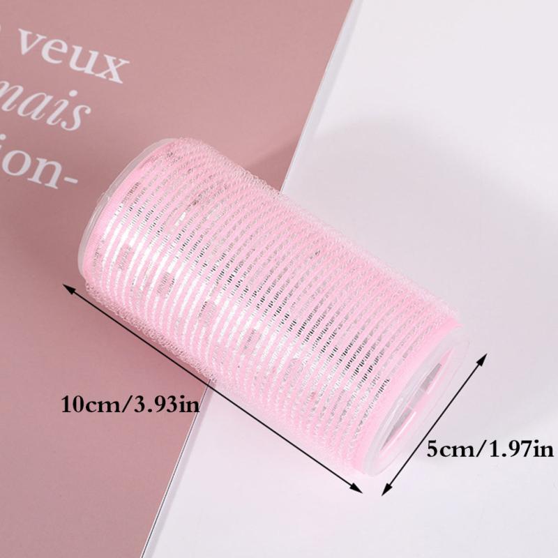 Self Grip Hair Rollers Set for DIY Bangs Medium Short Hair
