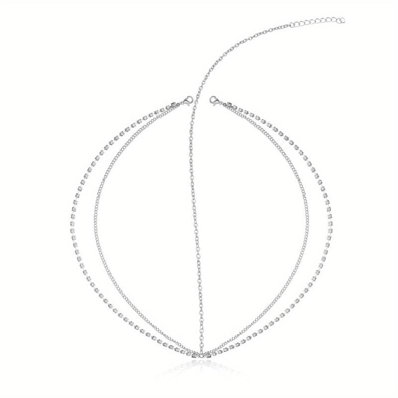 Bohemian Rhinestone Head Chain for Wedding Prom Party