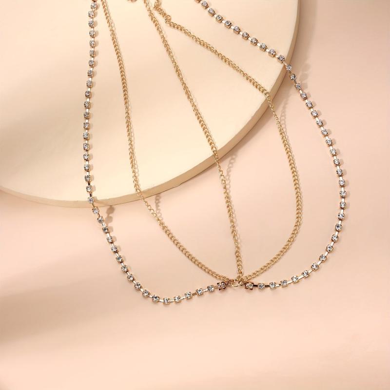Bohemian Rhinestone Head Chain for Wedding Prom Party