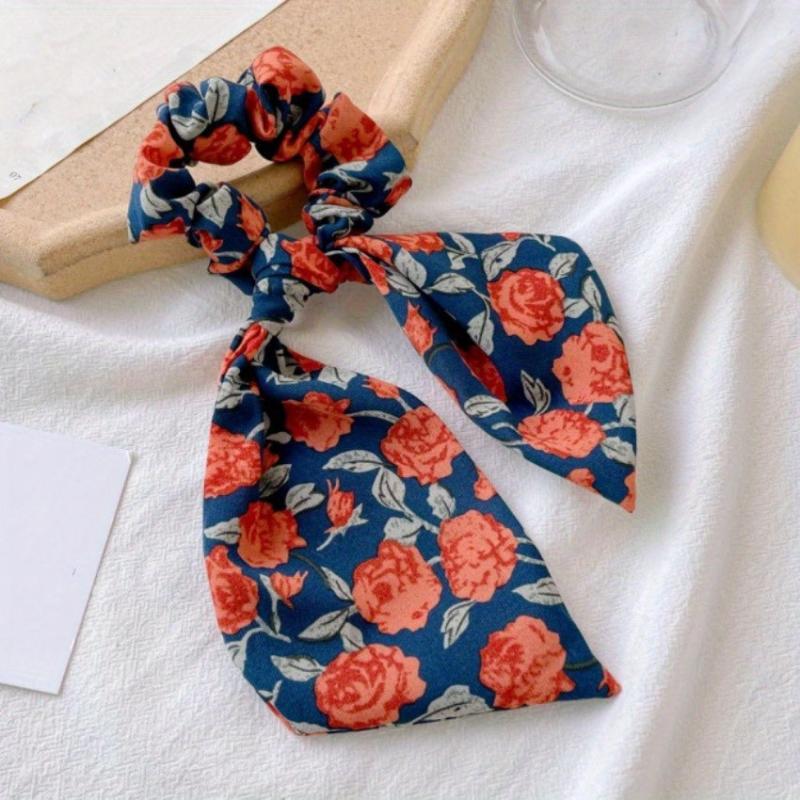 Retro Floral Hairband Head Scarf Hair Accessories