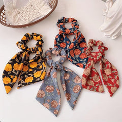 Retro Floral Hairband Head Scarf Hair Accessories