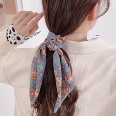 Retro Floral Hairband Head Scarf Hair Accessories