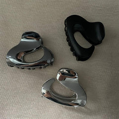 Geometric Hollow Hair Claw Clips for Women and Girls