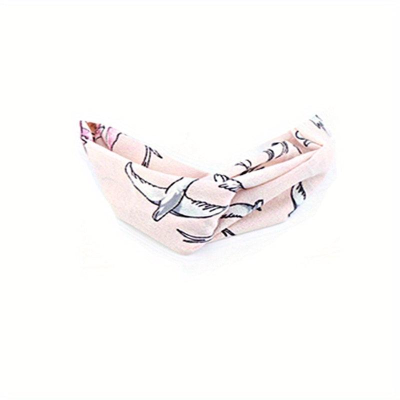 Animal Print Elastic Headband Leopard Snake Hair Band